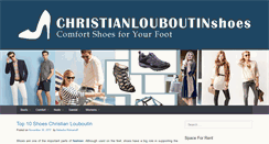 Desktop Screenshot of christian-louboutinshoes.com